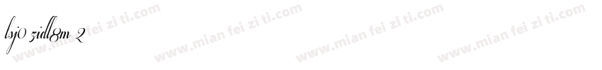 lsj0 zidl8m 2字体转换